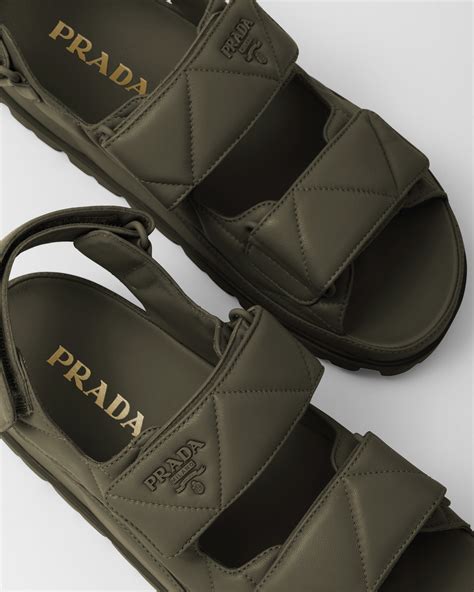 sandali prada uomo 2020|prada leather sandals.